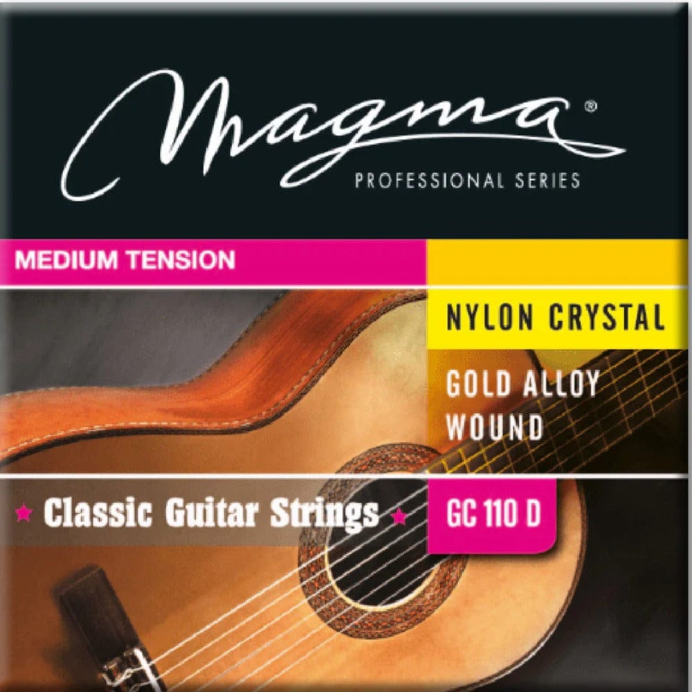 magma classical guitar strings magma gc110d golden medium tension classical guitar string