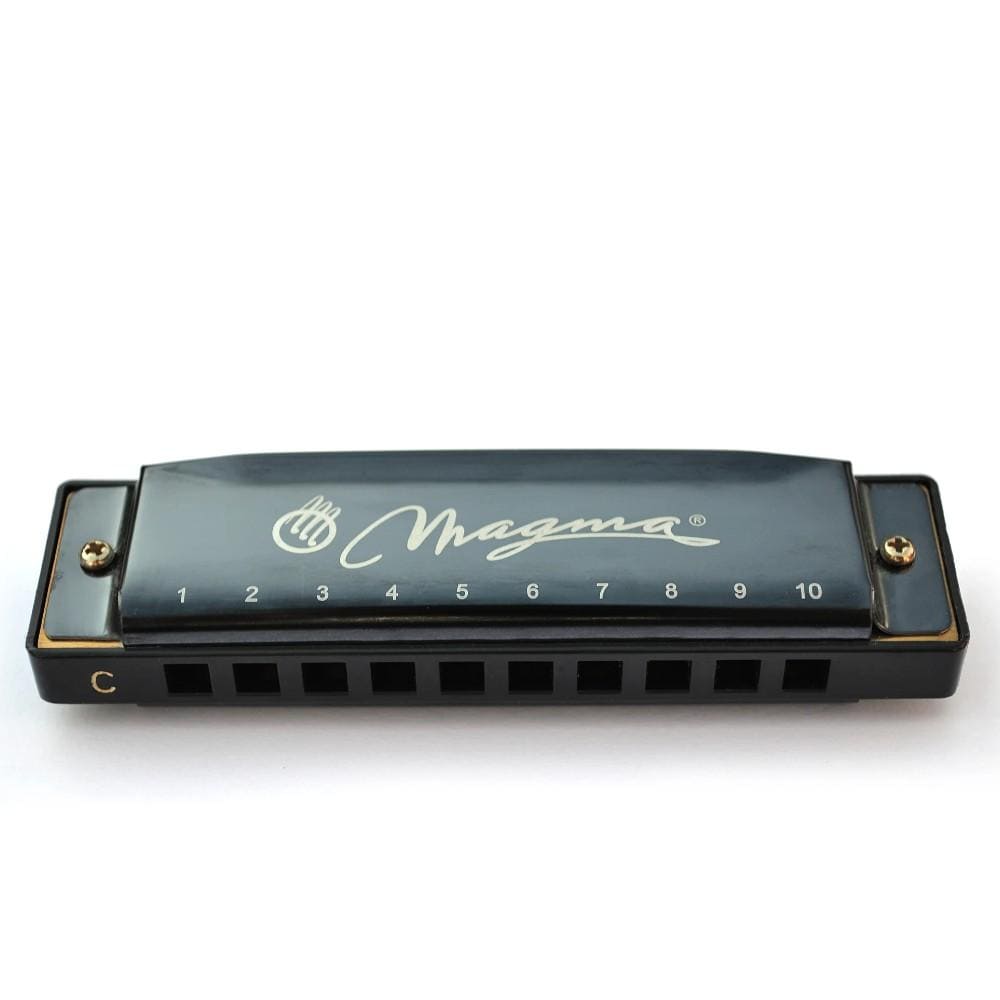 magma harmonicas magma h1004b key c 10 holes diatonic harmonica