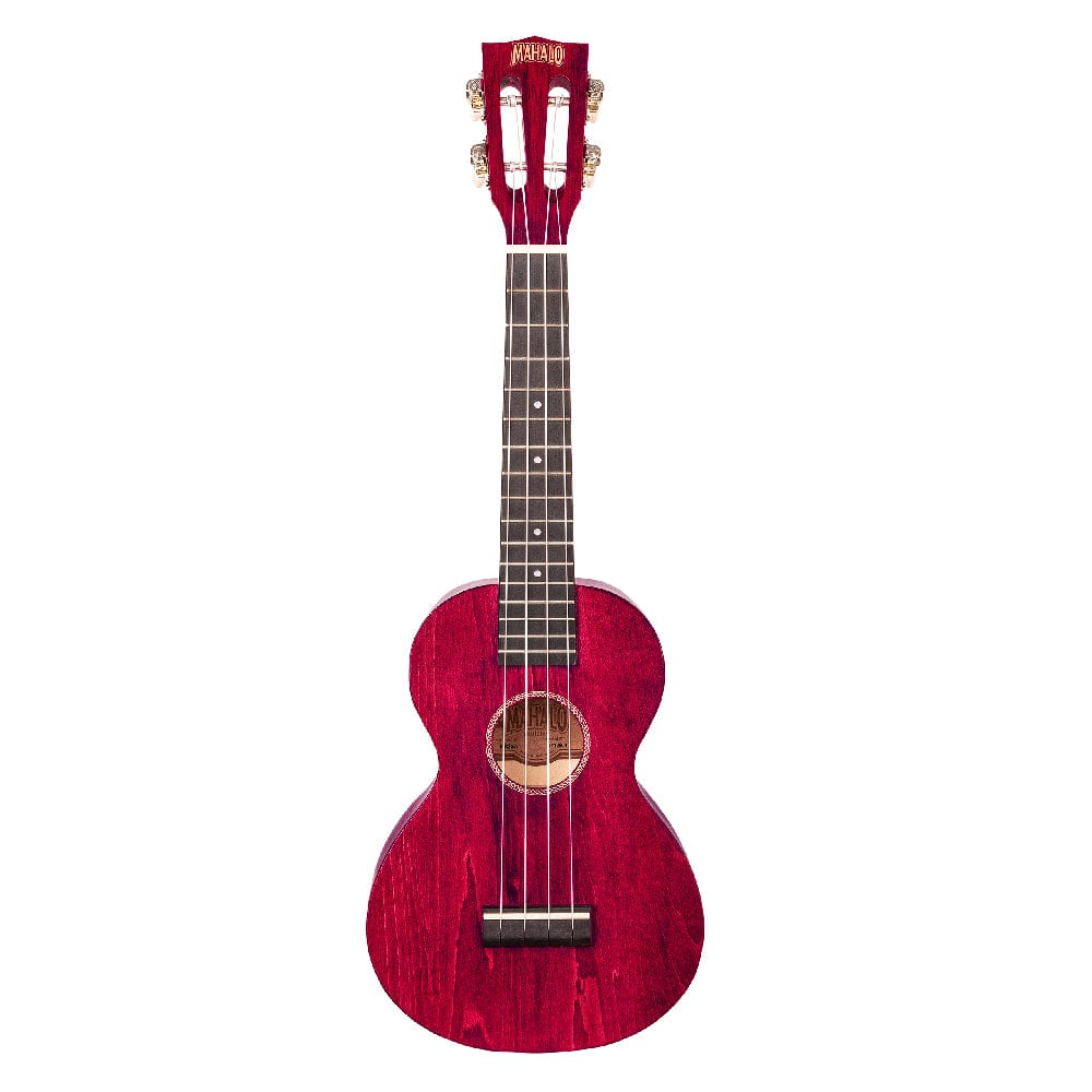mahalo concert ukuleles cherry red mahalo island series concert ukulele with bag