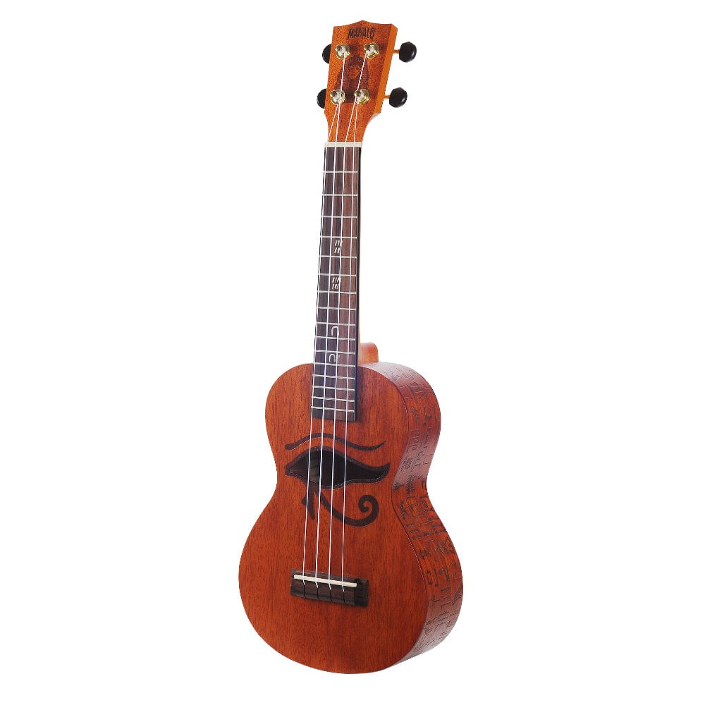 mahalo concert ukuleles pharaoh mahalo artist elite series laser engraved concert ukulele with bag