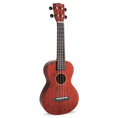 Mahalo Concert Ukuleles Transparent Wine Red Mahalo Hano Series Concert Ukulele With Bag