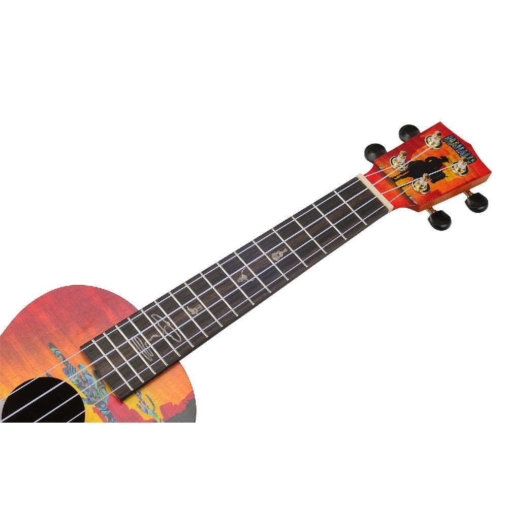 mahalo concert ukuleles wild west mahalo artist elite series graphics concert ukulele with bag