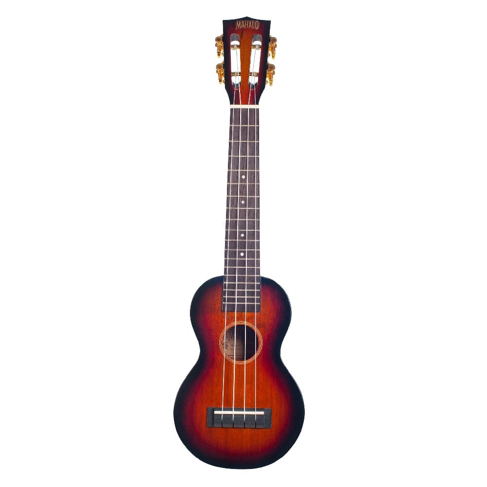 mahalo soprano ukuleles 3 tone sunburst mahalo java series mj1cs3ts concert neck soprano ukulele with bag #color_3-tone-sunburst