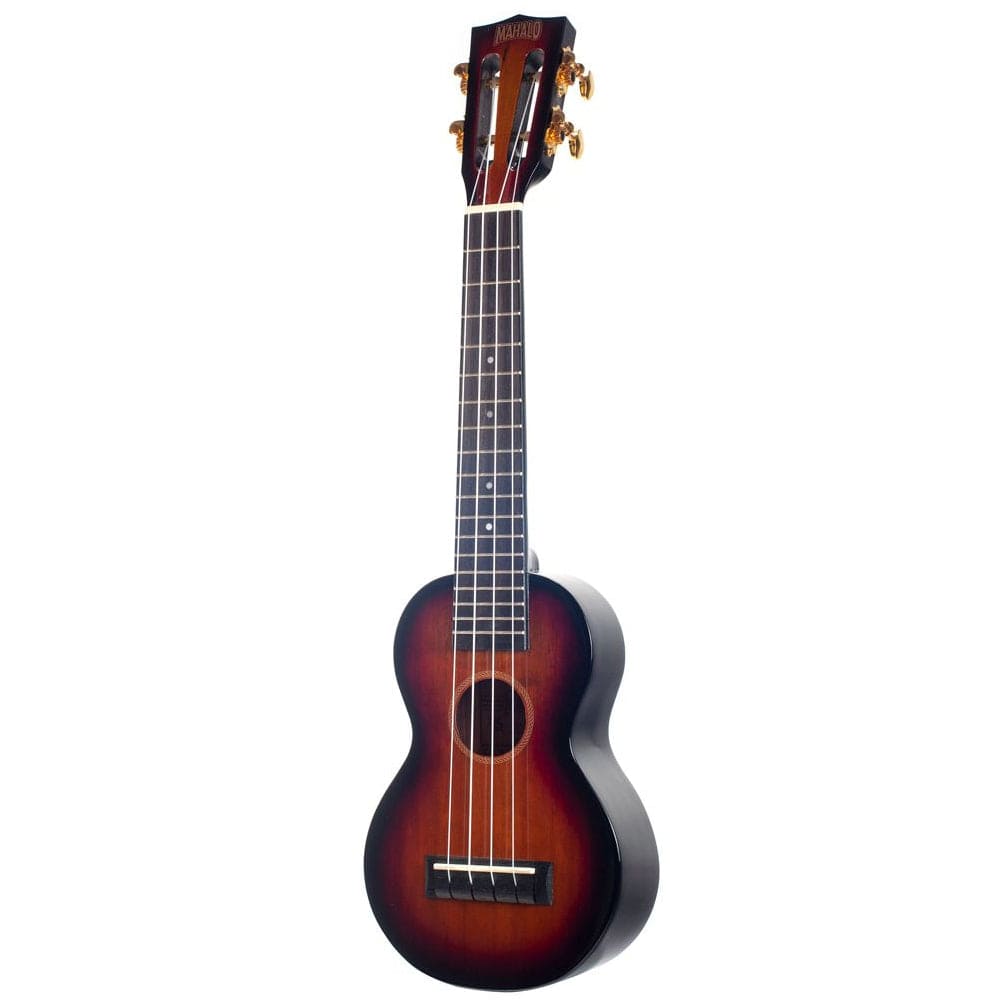 mahalo soprano ukuleles 3 tone sunburst mahalo java series mj1cs3ts concert neck soprano ukulele with bag