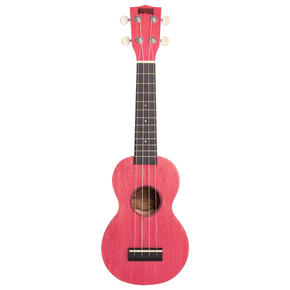 Mahalo Soprano Ukuleles Coral Pink Mahalo ML1 Island Series Soprano Ukulele #color_coral-pink