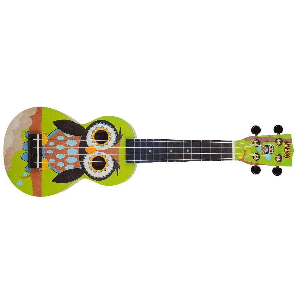 mahalo soprano ukuleles mahalo art series soprano ukulele with bag #style_owl