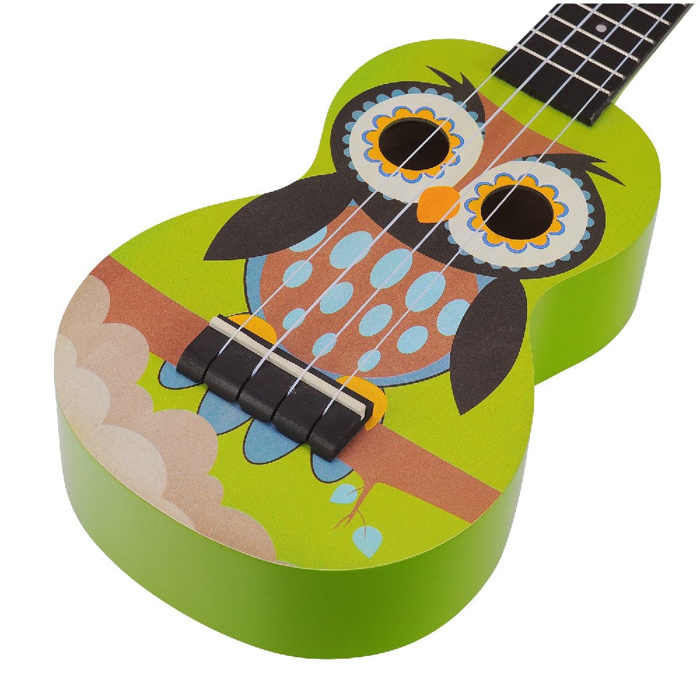mahalo soprano ukuleles mahalo art series soprano ukulele with bag #style_owl