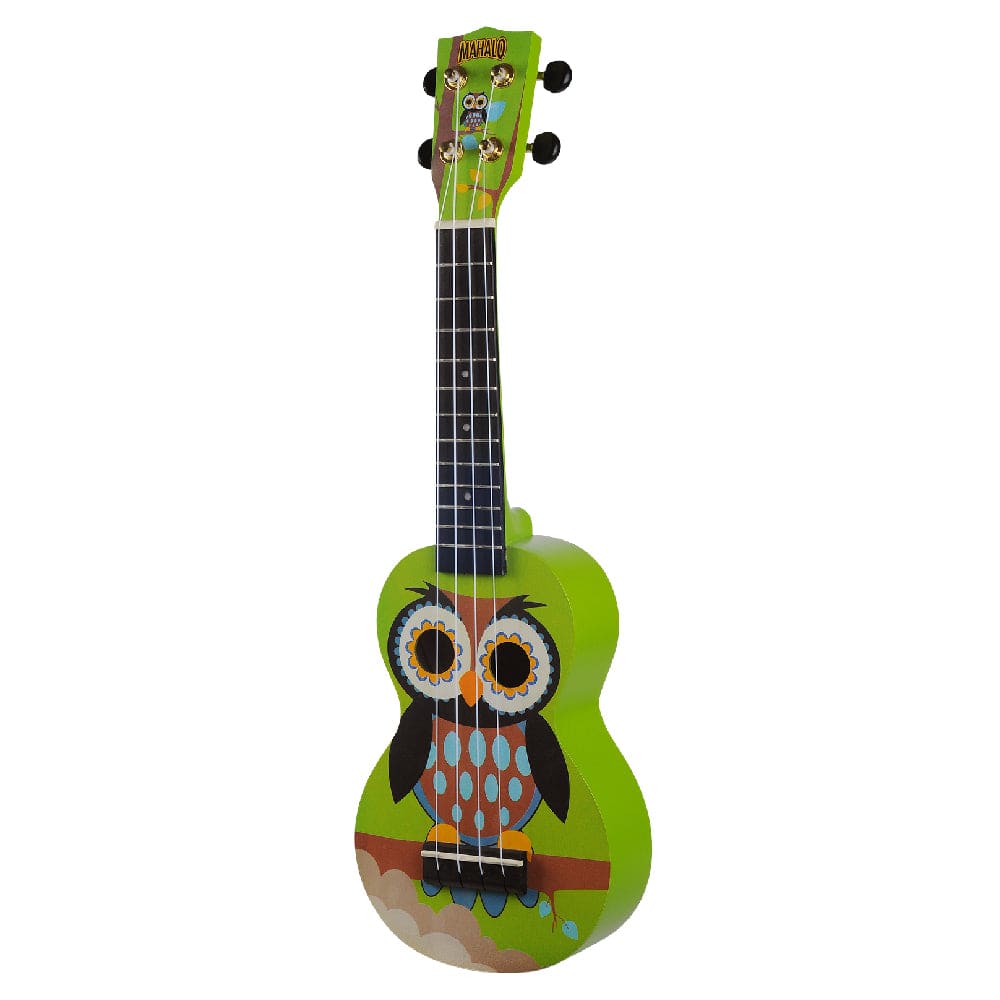 mahalo soprano ukuleles mahalo art series soprano ukulele with bag #style_owl
