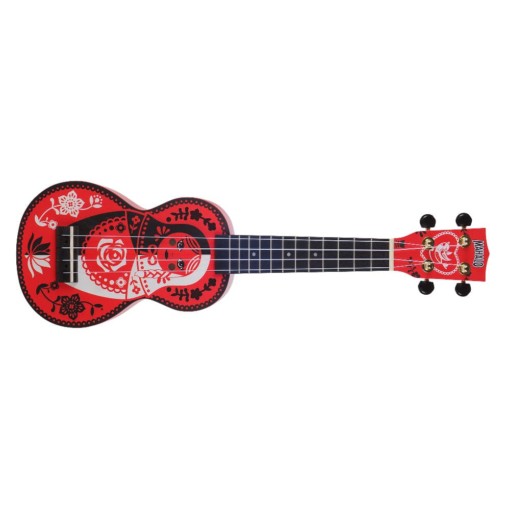 mahalo soprano ukuleles mahalo art series soprano ukulele with bag #style_russian-doll