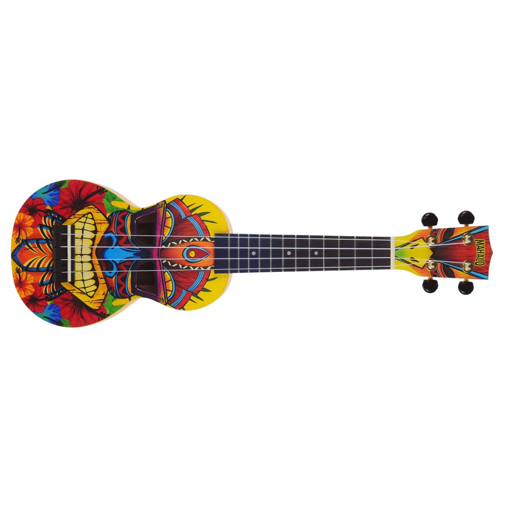 mahalo soprano ukuleles mahalo art series soprano ukulele with bag #style_tiki