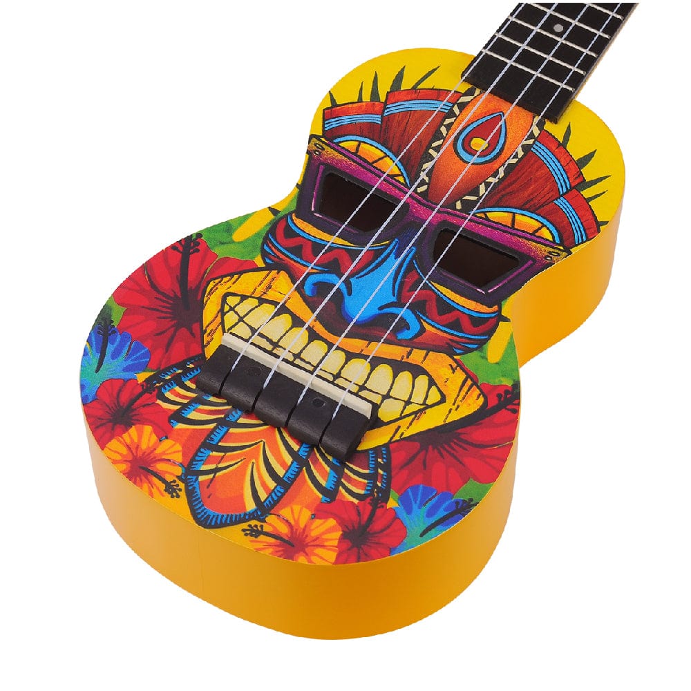 mahalo soprano ukuleles mahalo art series soprano ukulele with bag #style_tiki