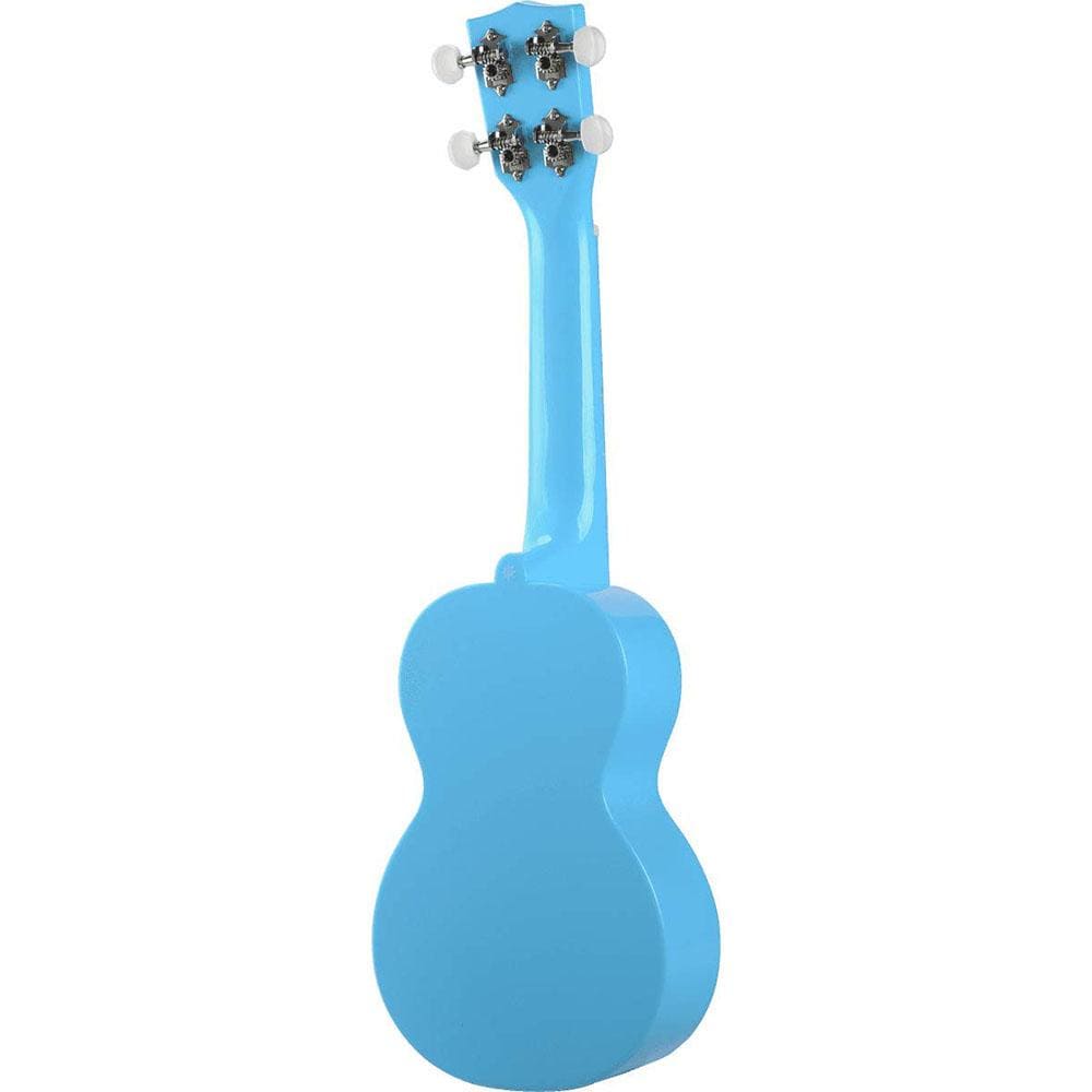 mahalo soprano ukuleles mahalo md1snbu soprano snow ukulele with bag- glacier blue