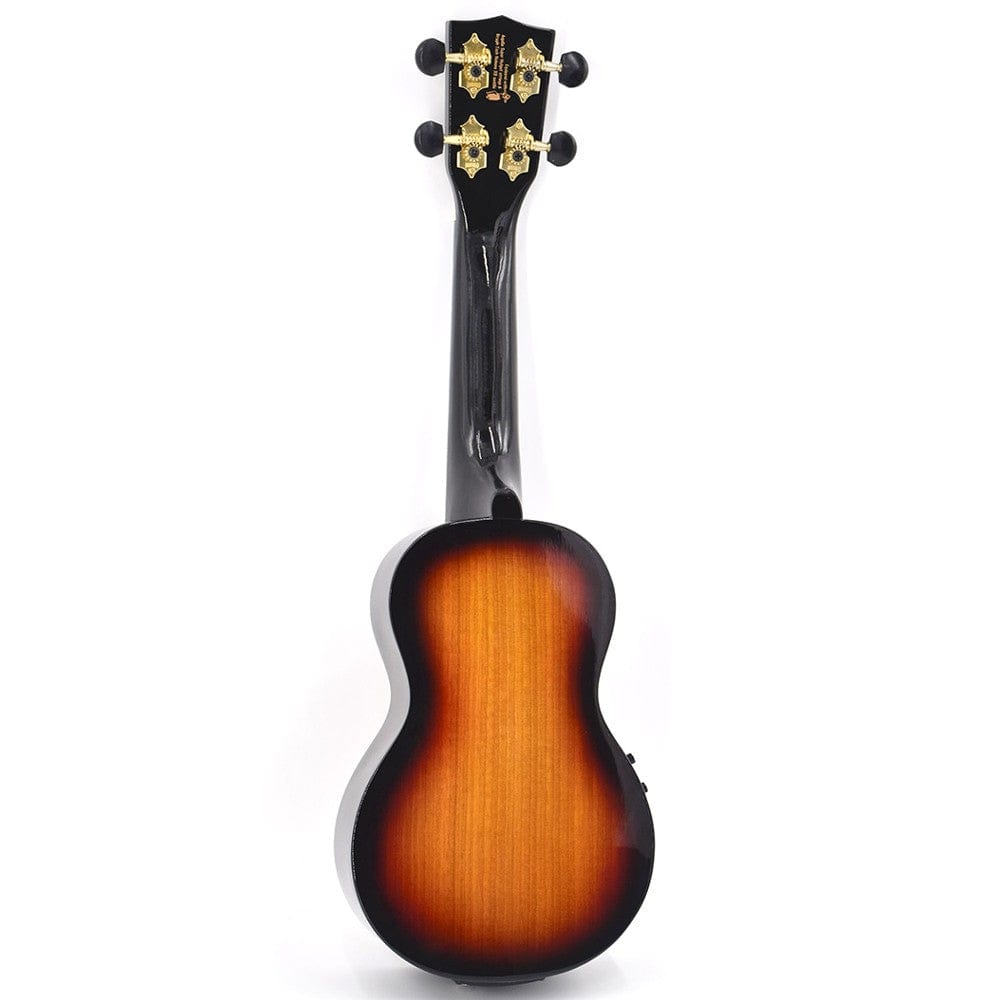 mahalo soprano ukuleles mahalo mj1vt semi electric soprano ukulele with bag