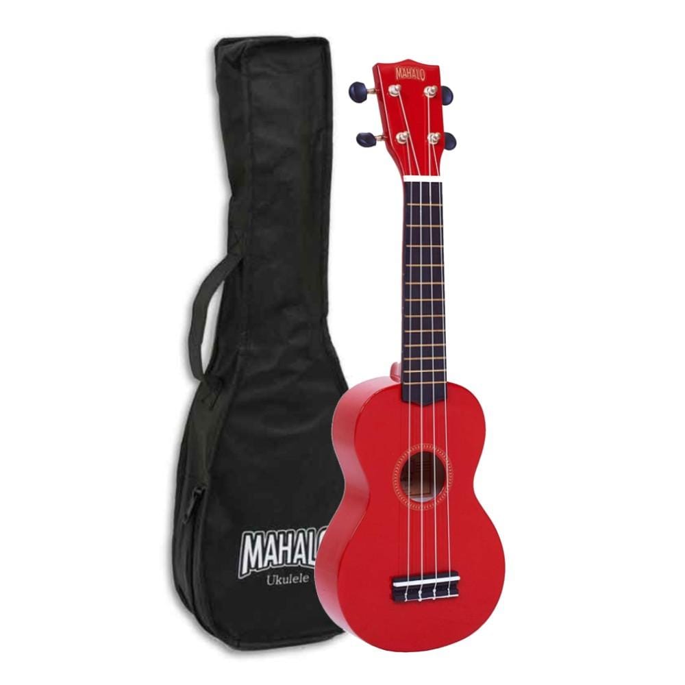 mahalo soprano ukuleles mahalo mr1 rainbow series soprano ukulele with bag
