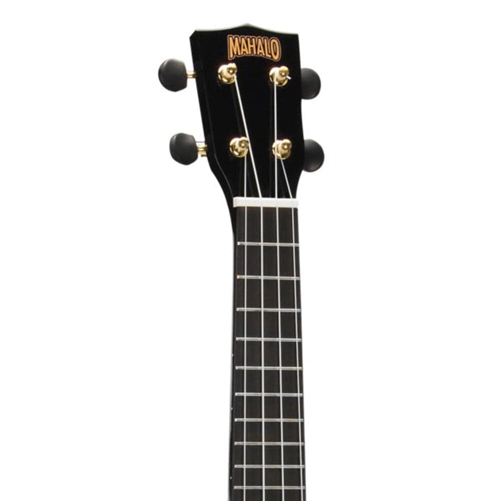 mahalo soprano ukuleles mahalo mr1 rainbow series soprano ukulele with bag #color_black