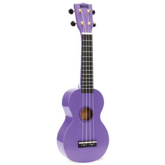 Mahalo Soprano Ukuleles Purple Mahalo MR1 Rainbow Series Soprano Ukulele With Bag