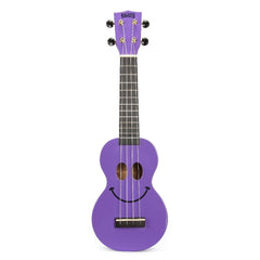 Mahalo Soprano Ukuleles Purple Mahalo U-Smile Series Soprano Ukulele With Bag