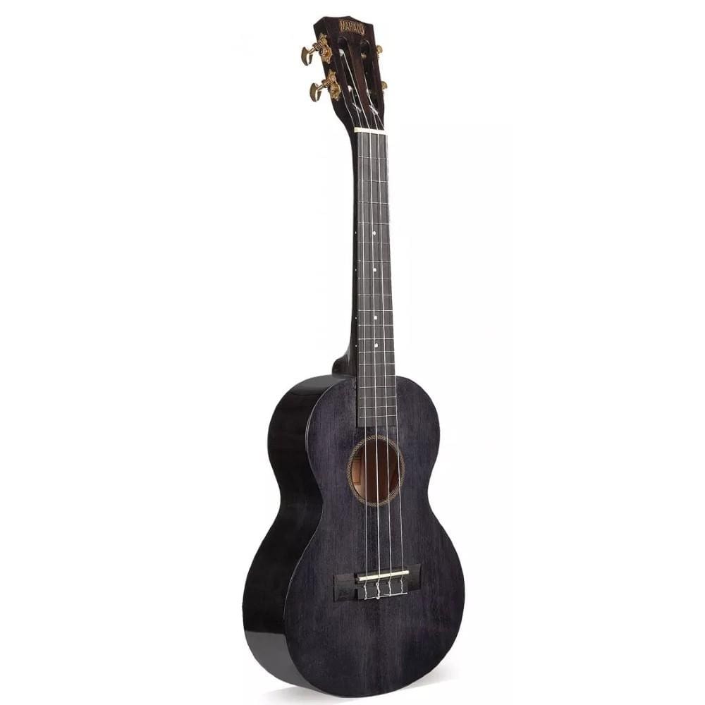 mahalo tenor ukuleles transparent black mahalo hano series tenor ukulele with bag