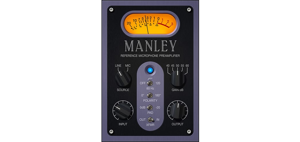 UAD Manley Tube Preamp: Tube Preamplifier Plugin