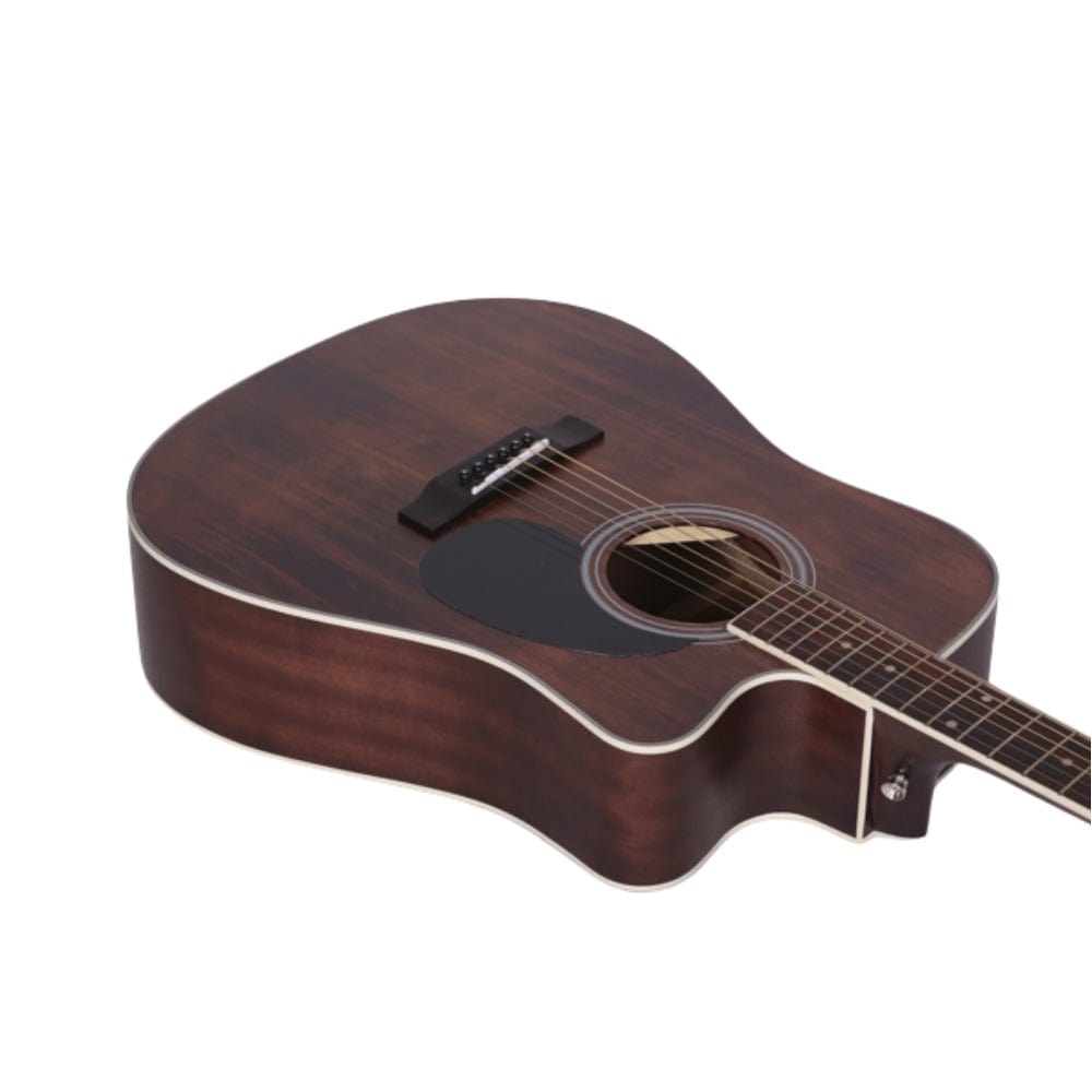 mantic acoustic guitars mantic ag-10sc 6 string acoustic guitar