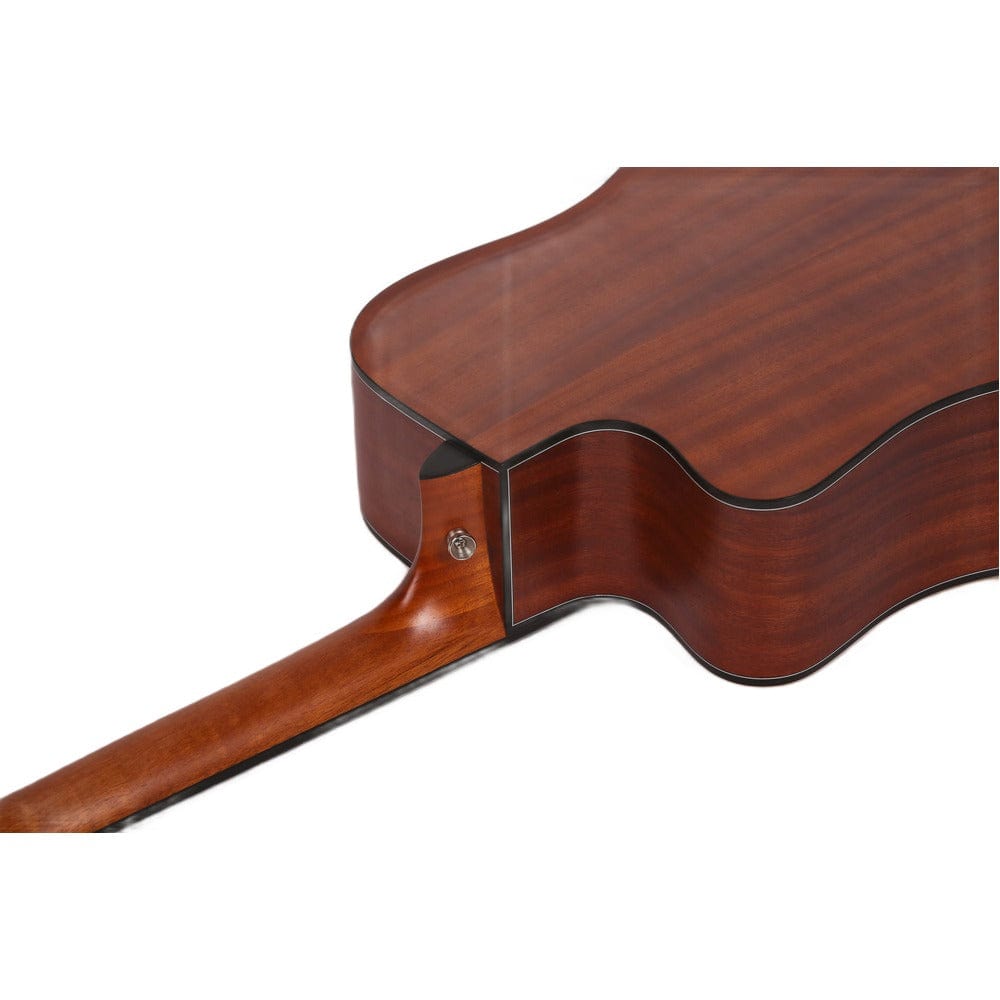mantic acoustic guitars mantic ag-370c dreadnought 6 string acoustic guitar