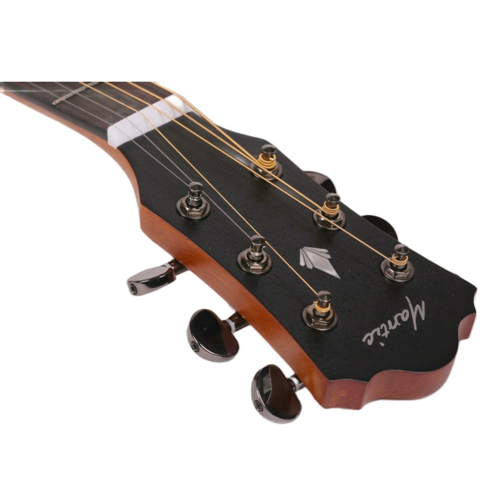mantic acoustic guitars mantic ag-370c dreadnought 6 string acoustic guitar