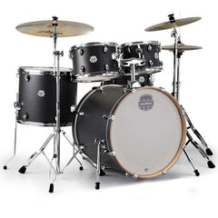 Mapex Acoustic Drum Kits Ebony Blue Grain - IK Mapex ST5295F Storm Rock 5-Piece Acoustic Drum Kit with Hardware