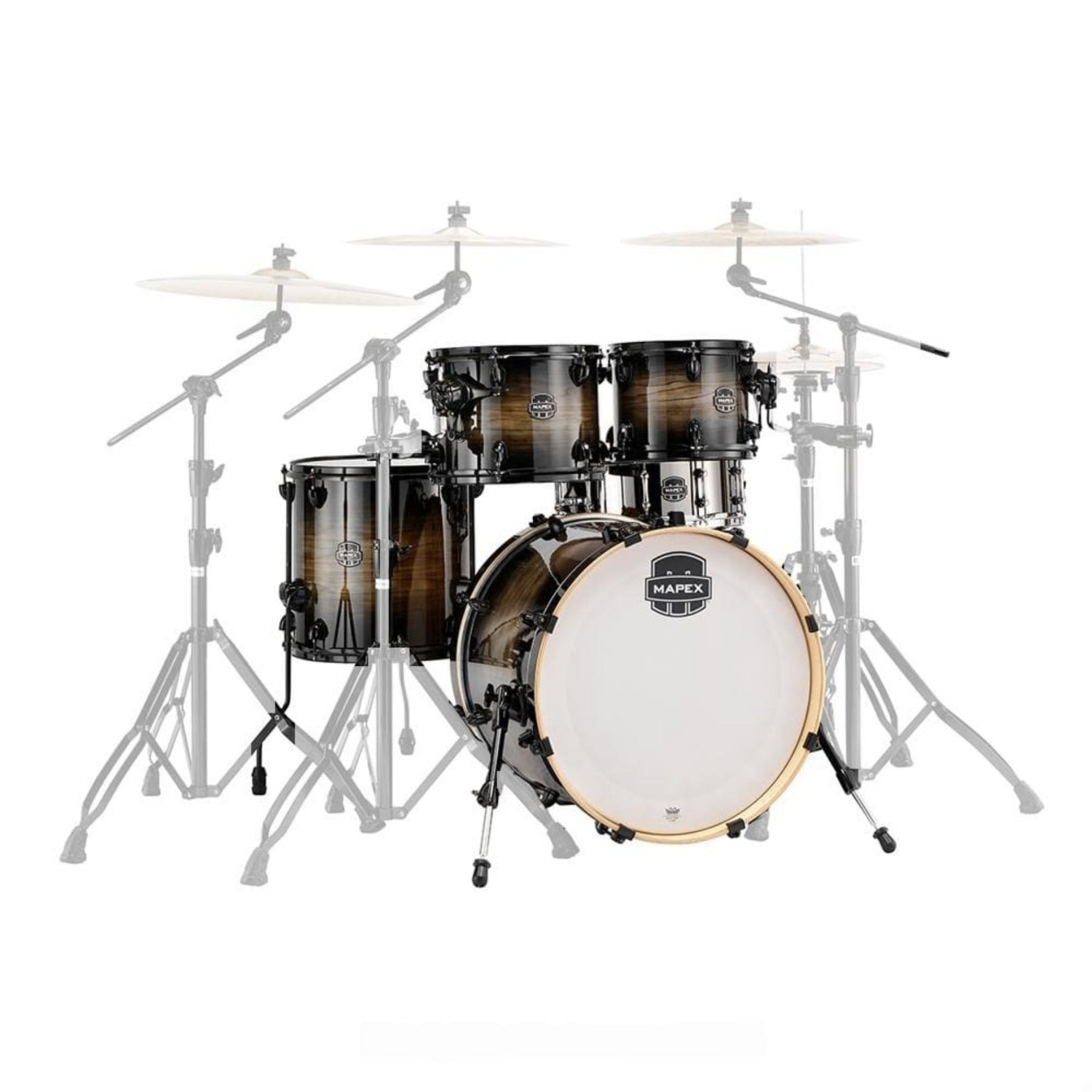 Mapex Acoustic Drum Kits Mapex AR504S Armory Series Shell Pack Acoustic Drum Kit