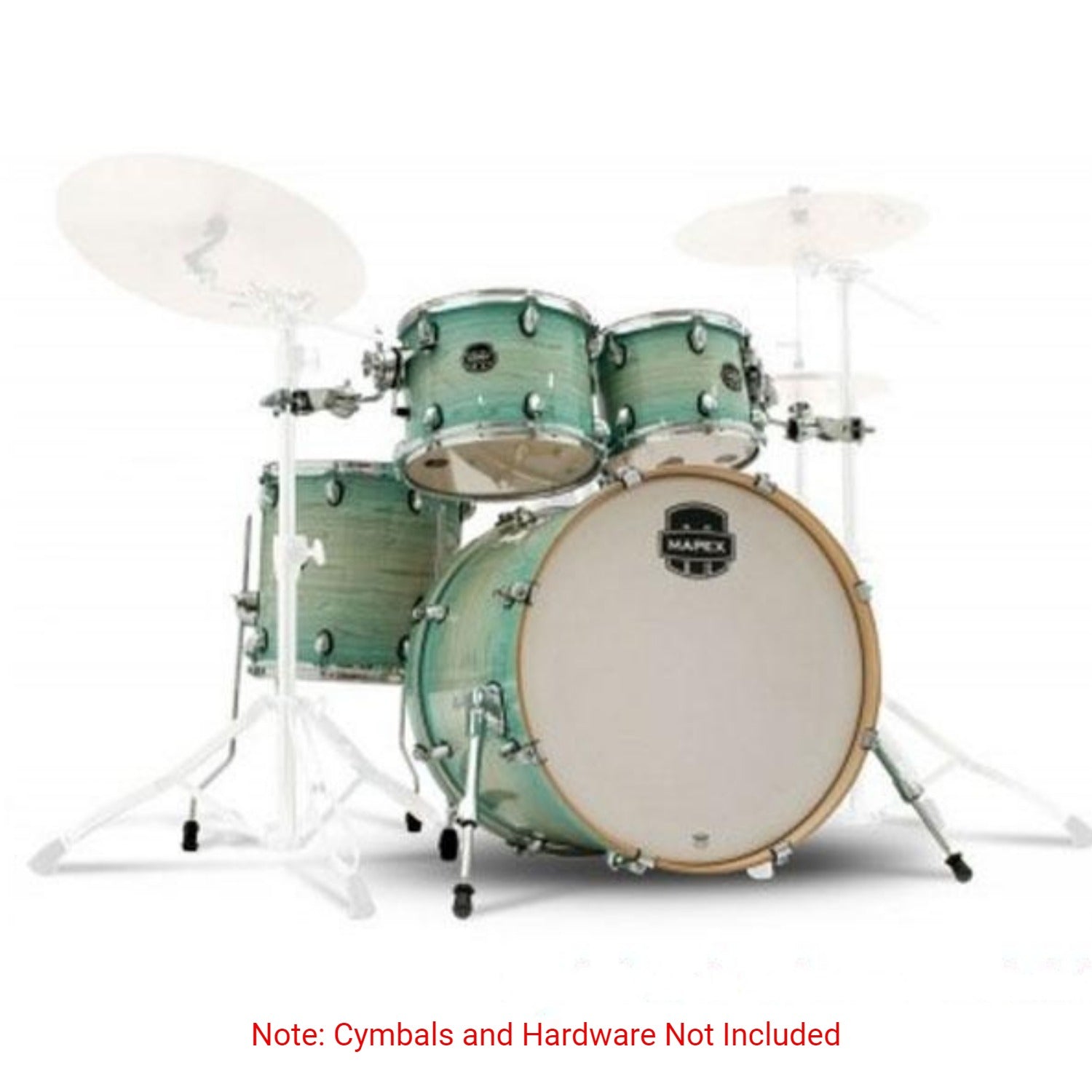 Mapex Acoustic Drum Kits Mapex AR504S Armory Series Shell Pack Acoustic Drum Kit
