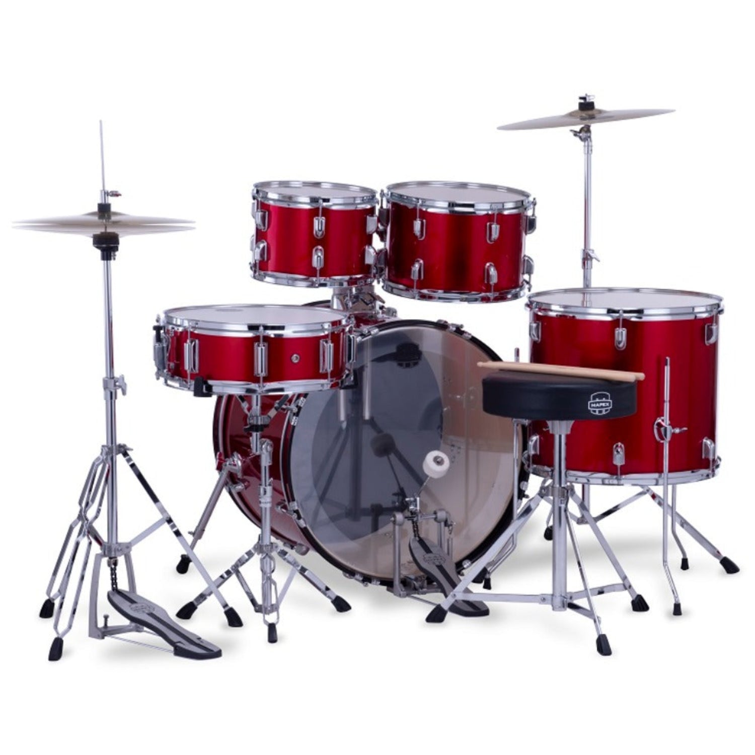 Mapex Acoustic Drum Kits Mapex CM5294FTC Comet 5 Piece Hybrid Acoustic Drum Set
