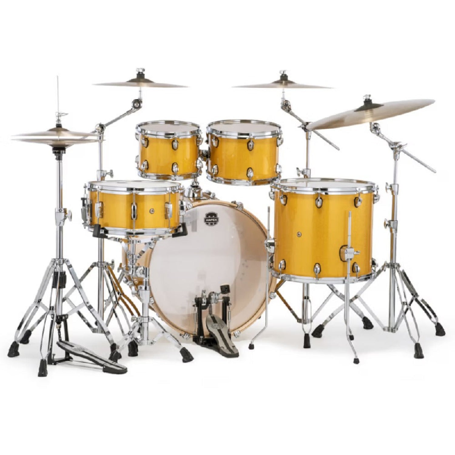 Mapex Acoustic Drum Kits Mapex MA529SF Mars Birch 5 Piece Rock Shell Pack