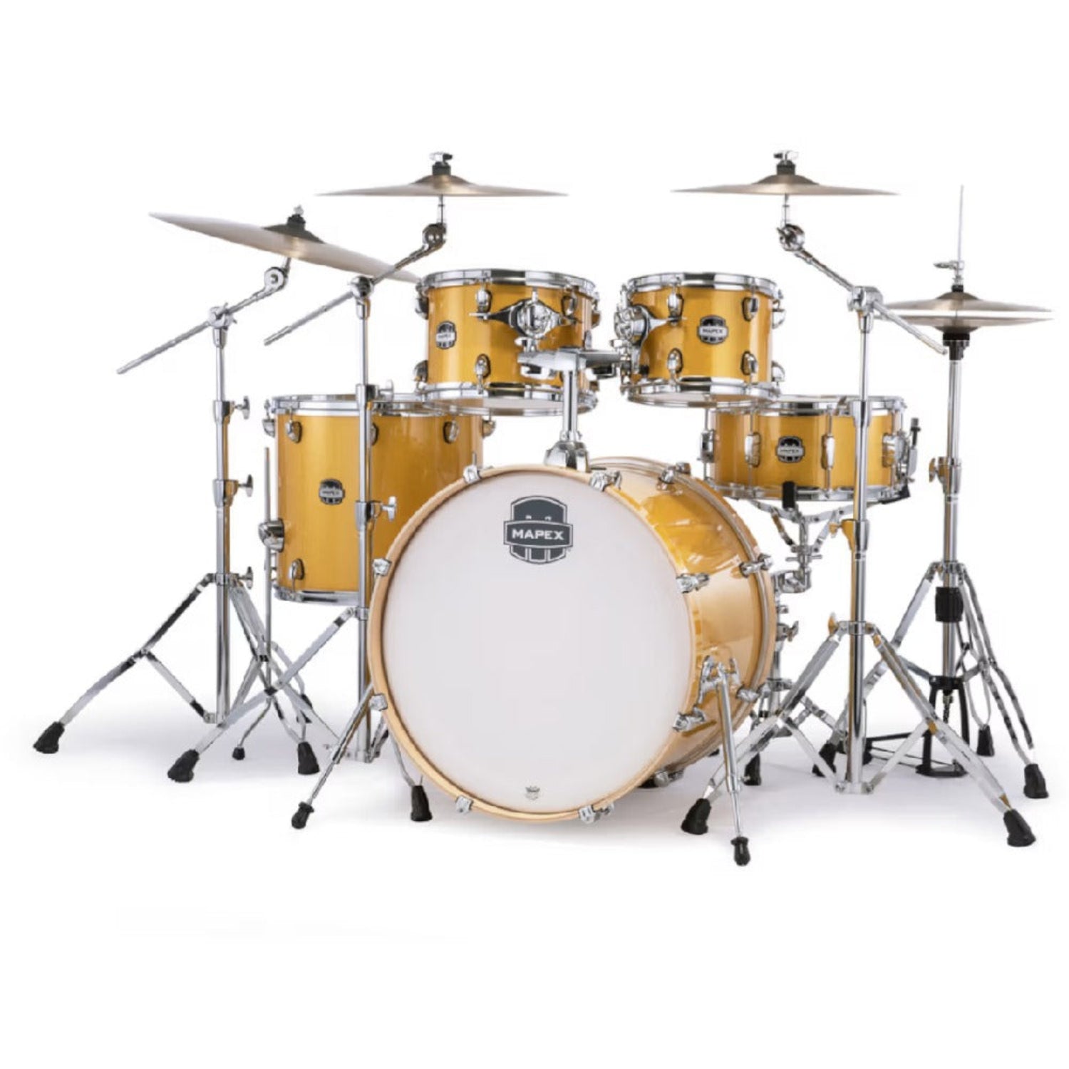 Mapex Acoustic Drum Kits Mapex MA529SF Mars Birch 5 Piece Rock Shell Pack