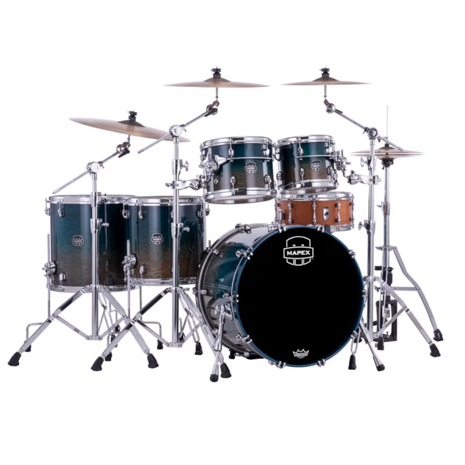 Mapex Acoustic Drum Kits Mapex Saturn Evolution 5 Piece Shell Pack Acoustic Drum Kit