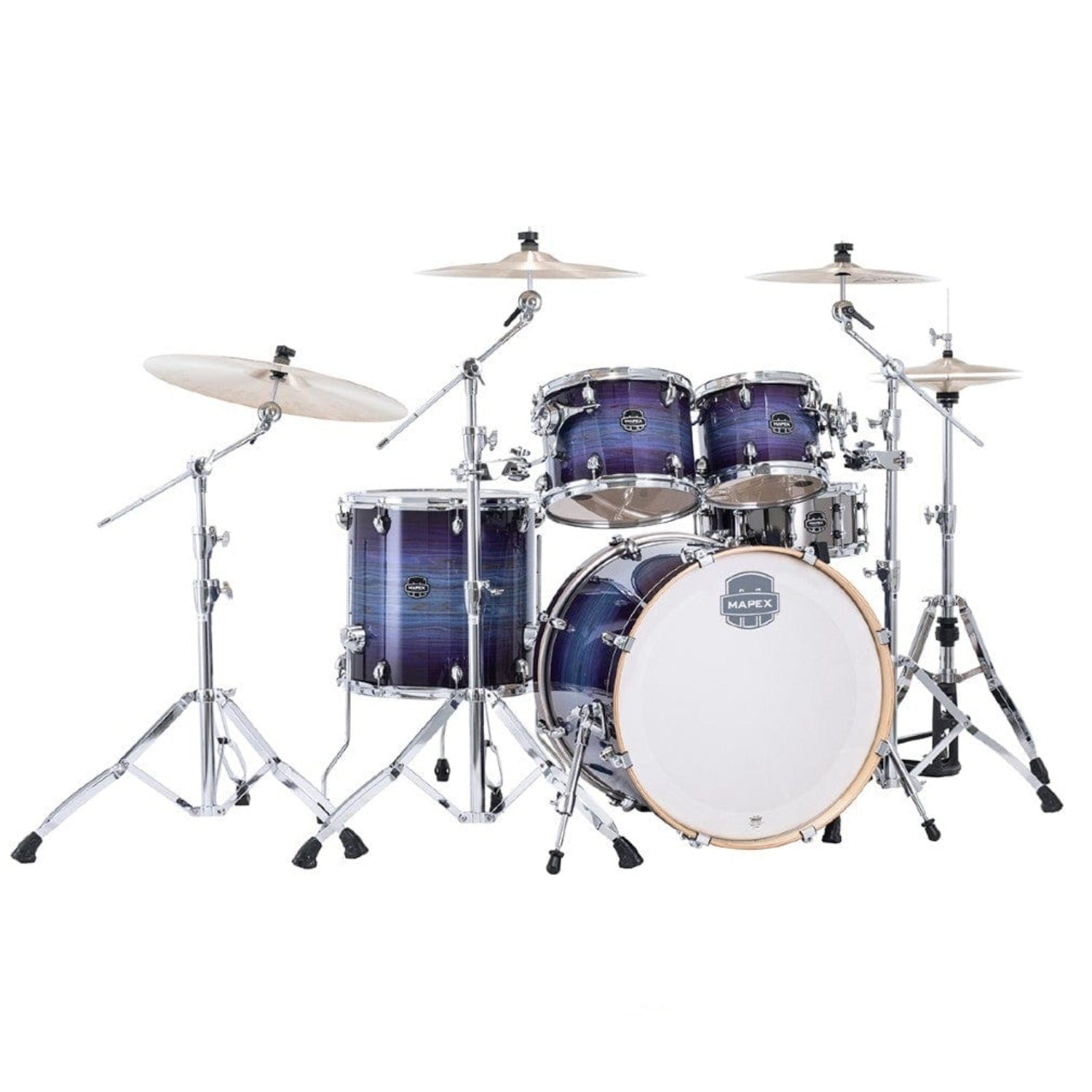 Mapex Acoustic Drum Kits Night Sky Burst Mapex AR529S Armory Series 5 pcs Hybrid Shell Pack Drum Set