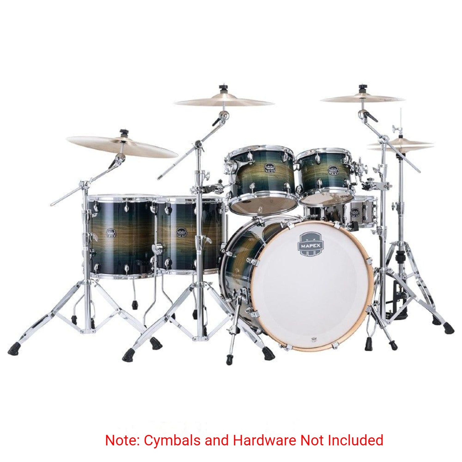 mapex acoustic drum kits rainforest burst mapex ar628s armory series 6 pcs hybrid shell pack drum set