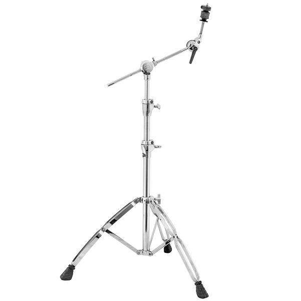 mapex microphone stands mapex bf1000 falcon double braced 3 tier boom stand - chrome