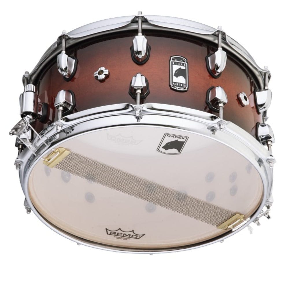 mapex snare drums mapex solidus black panther 14" x 7" snare drum