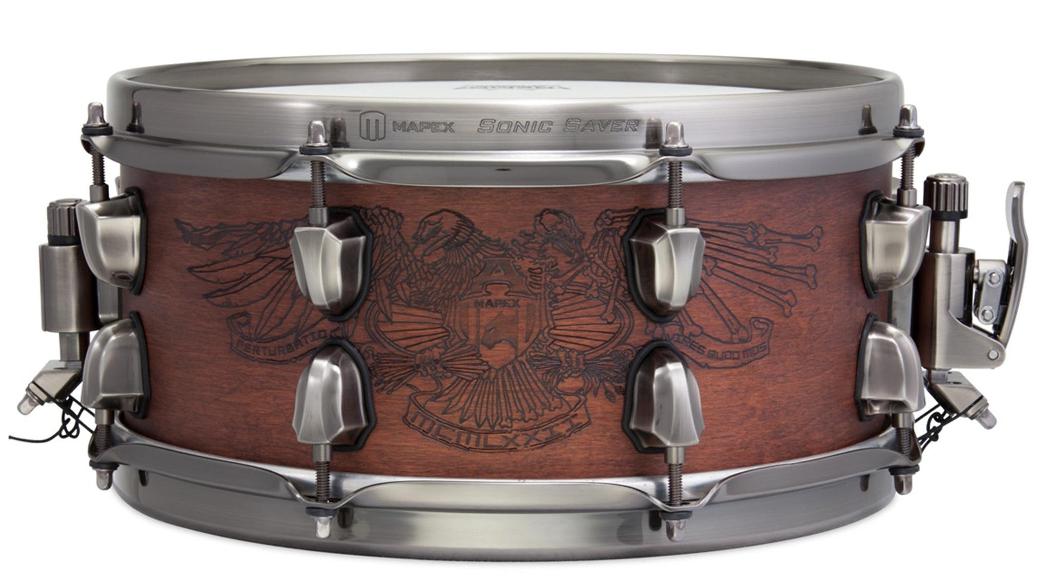 mapex snares mapex black panther warbird chris adler snare drum