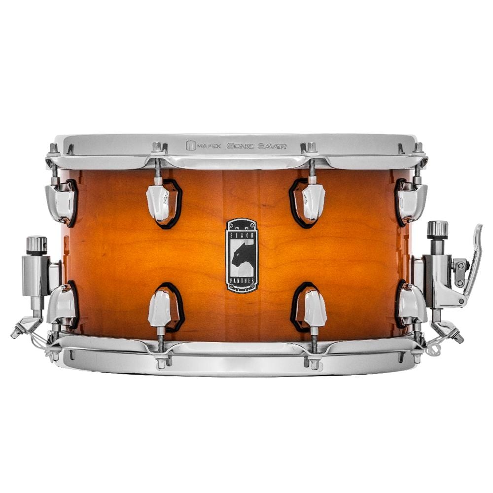 mapex snares mapex bpml2700cnit 12inch x 7inch black panther fastback snare drum - sienna burst