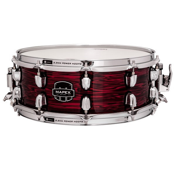 mapex snares mapex saturn iv 14inch x 5.5inch snare drum red pearl strata