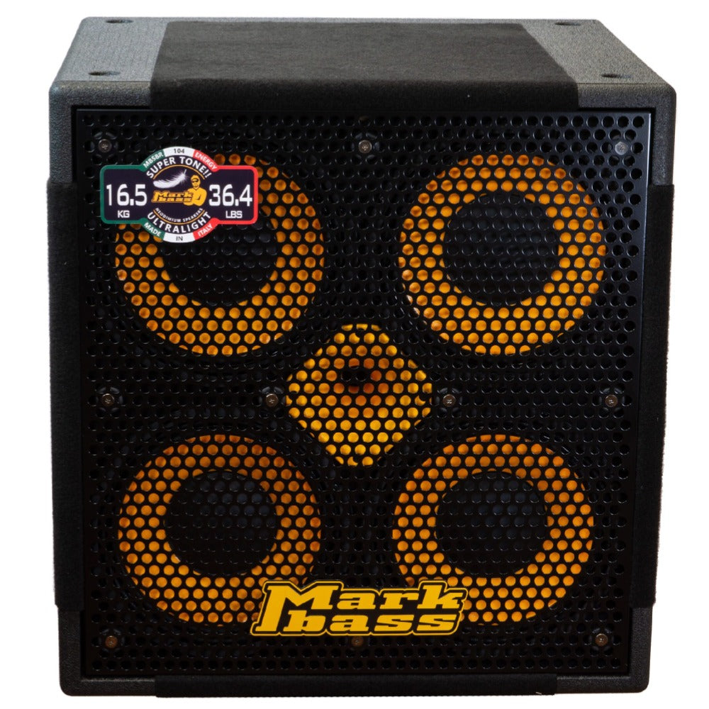 Markbass Bass Amp Speaker Cabinet Markbass Cabinet MB58R 104 Energy 800 Watt Bass Amp Speaker Cabinet