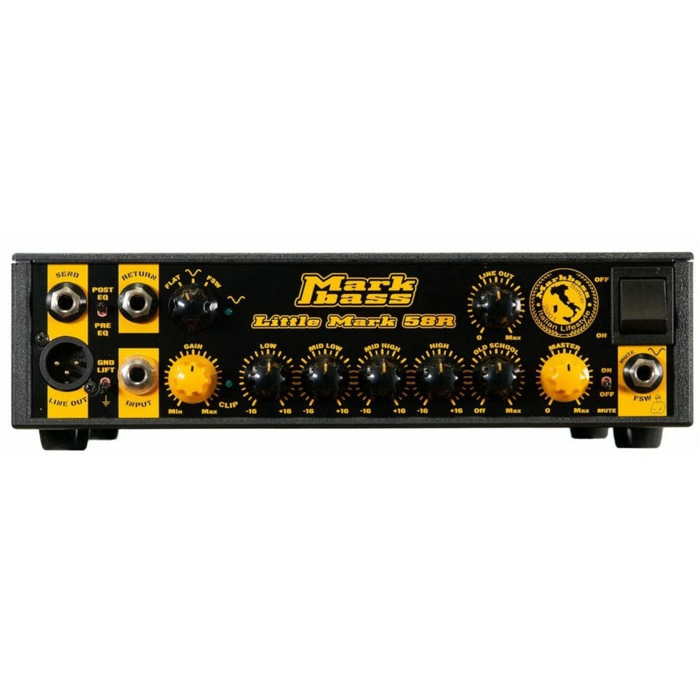 markbass bass amplifier heads mark bass little mark 58r bass amplifier head