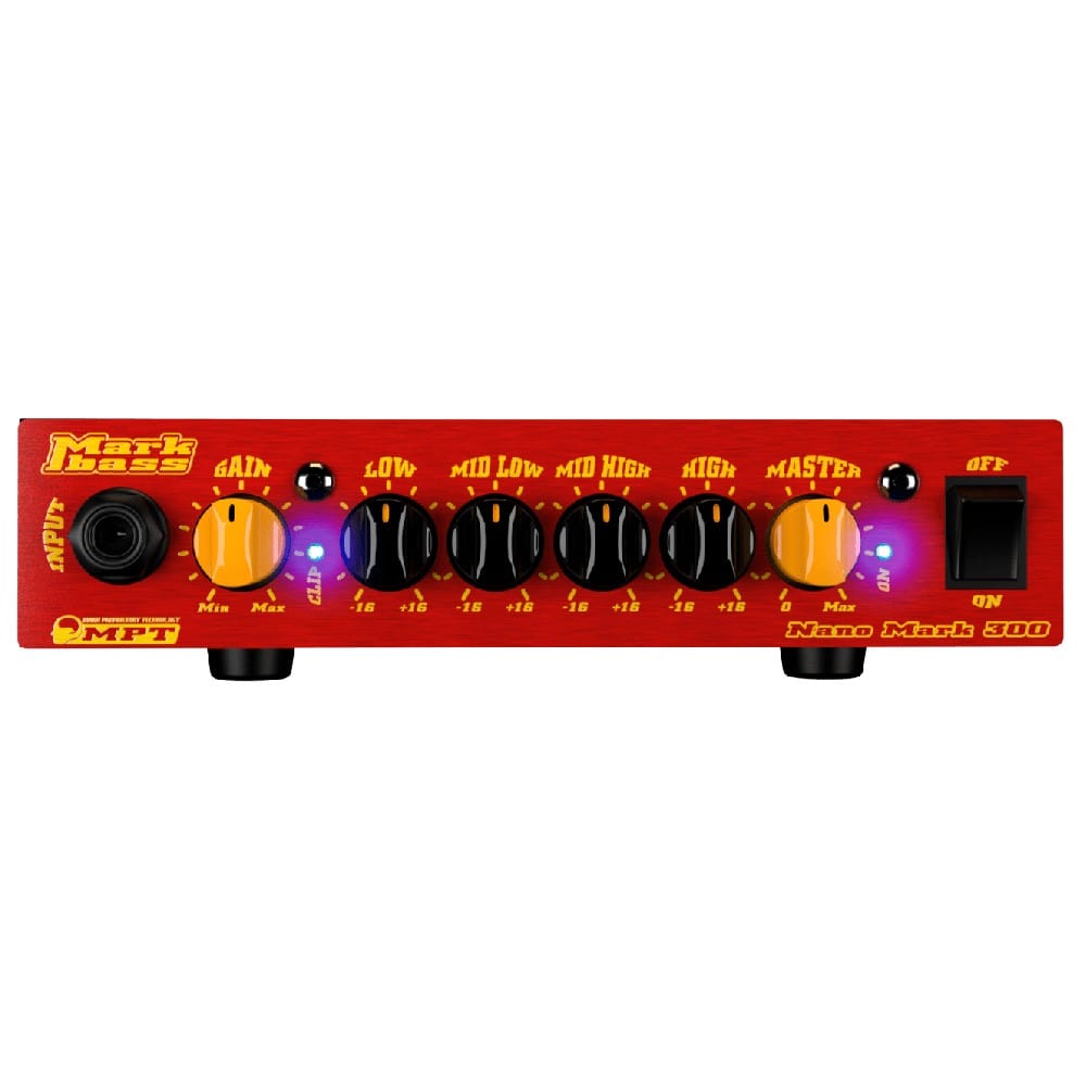 markbass bass amplifier heads markbass nano mark 300 bass amp head