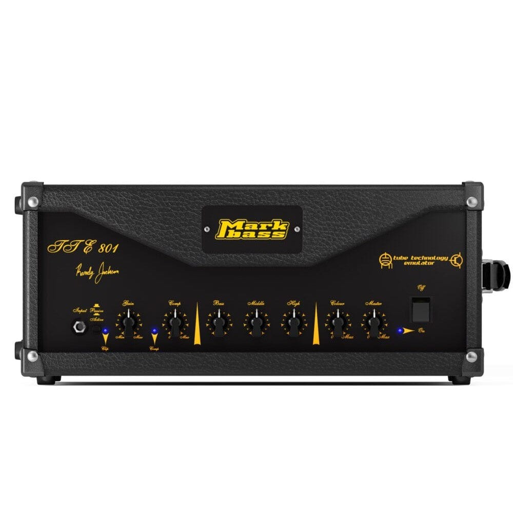 markbass bass amplifier heads markbass tte 801 randy jackson signature bass amplifier head