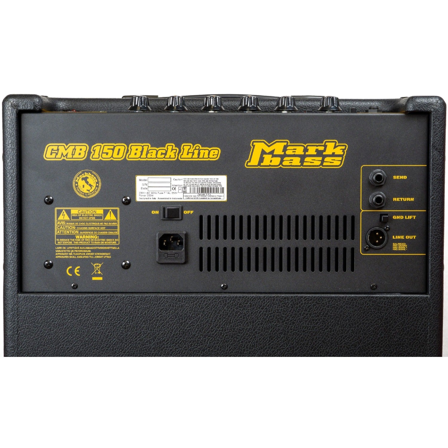 Markbass Bass Combo Amplifiers Markbass CMB 121 Blackline Combo Bass Amplifier