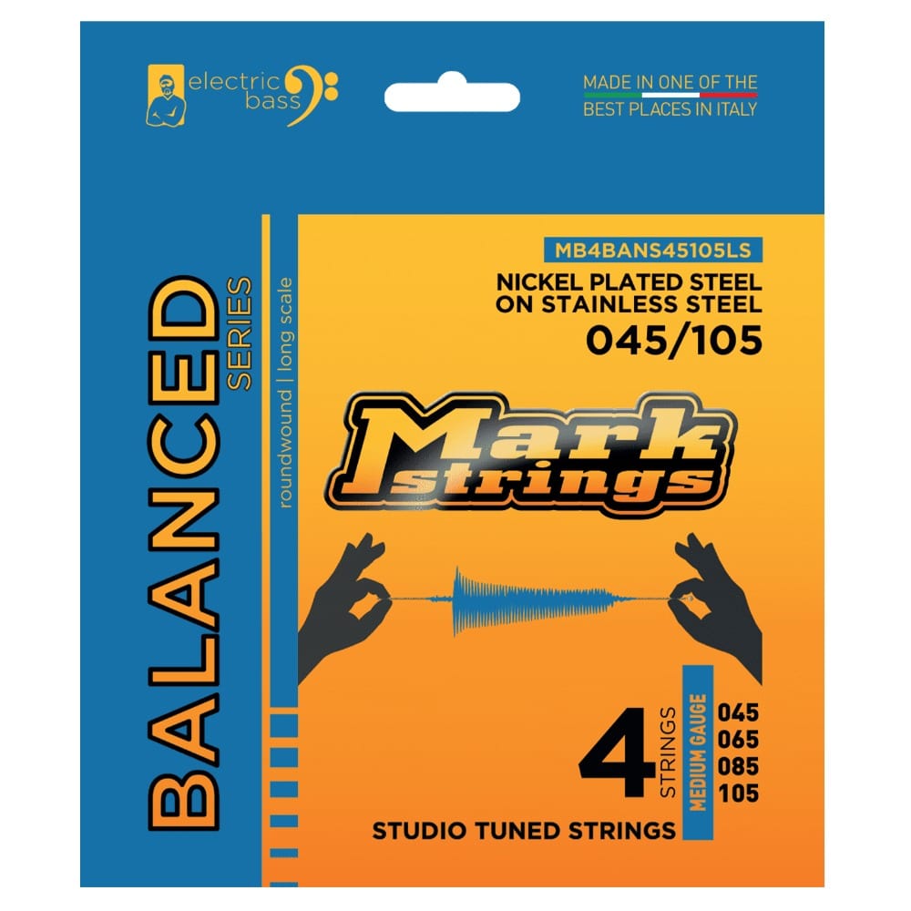 markbass bass guitar strings 4 string markbass balanced series bass guitar strings #gauge_4-string