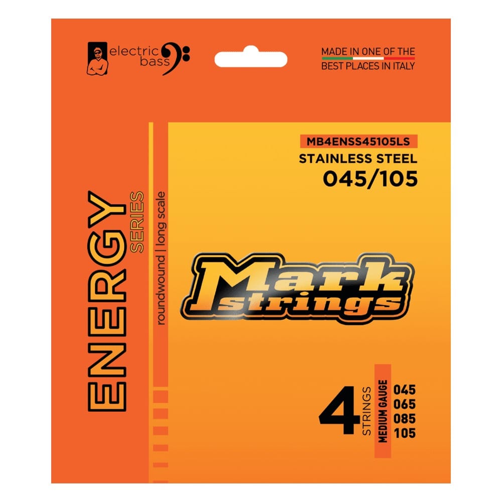 markbass bass guitar strings markbass mb4enss45105ls 4 energy series bass guitar strings