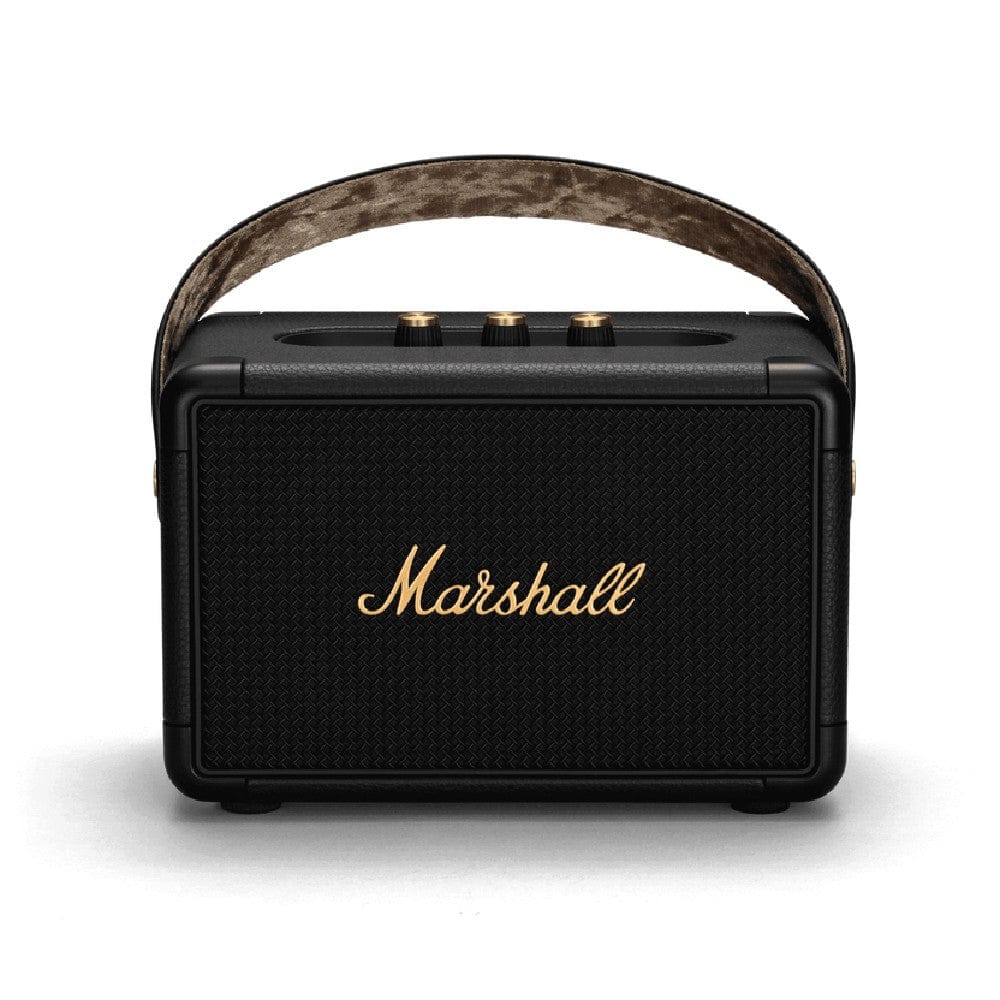 marshall bluetooth speakers black & brass marshall kilburn ii 2 portable bluetooth speaker #color_black-&-brass