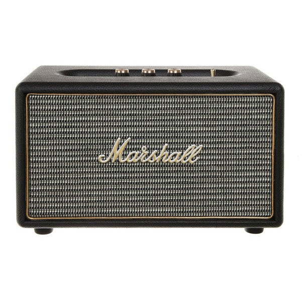 marshall bluetooth speakers black marshall ac-01 acton wireless bluetooth speaker