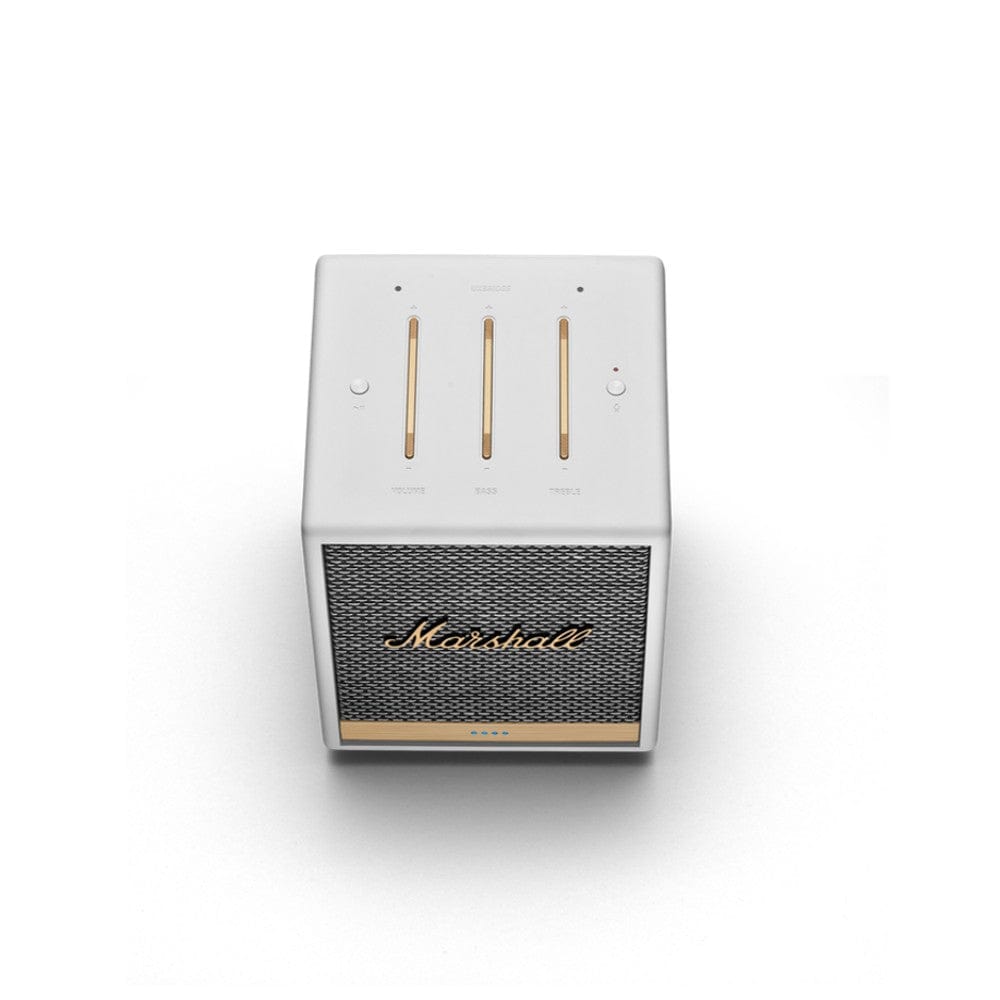 marshall bluetooth speakers marshall uxbridge home voice speaker with alexa #color_white